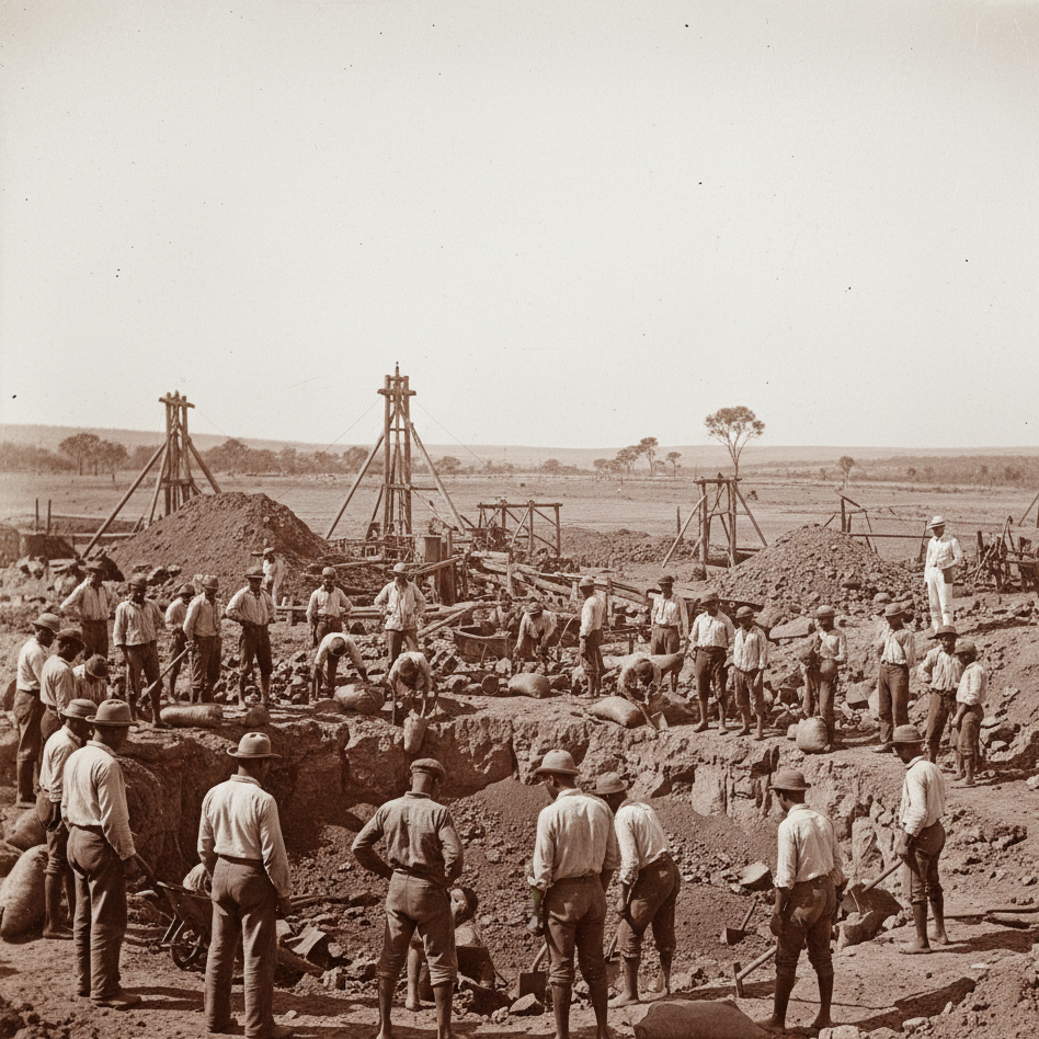 When Was the Gold Rush in South Africa? The 1886 Witwatersrand Discovery That Changed a Nation Gemini Generated Image 1a81la1a81la1a81