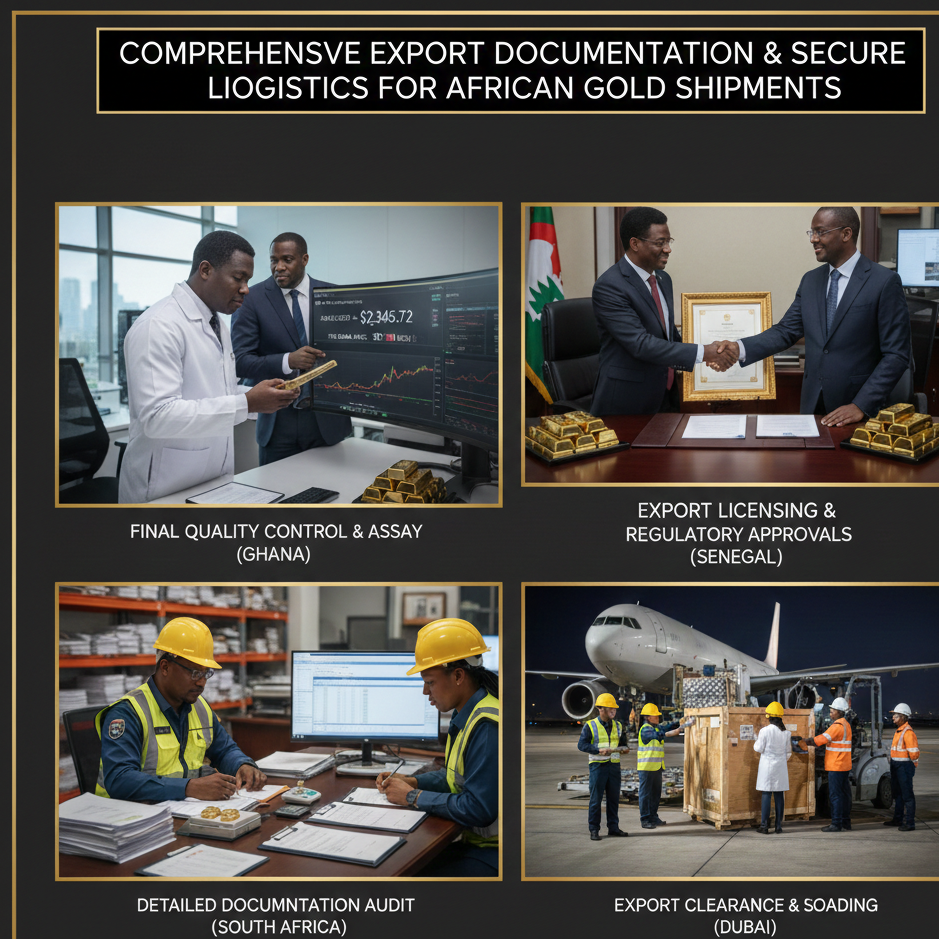 Gold Mining in Africa: A Historical Journey from Ancient Extraction to Modern Export Gemini Generated Image 32tsf532tsf532ts