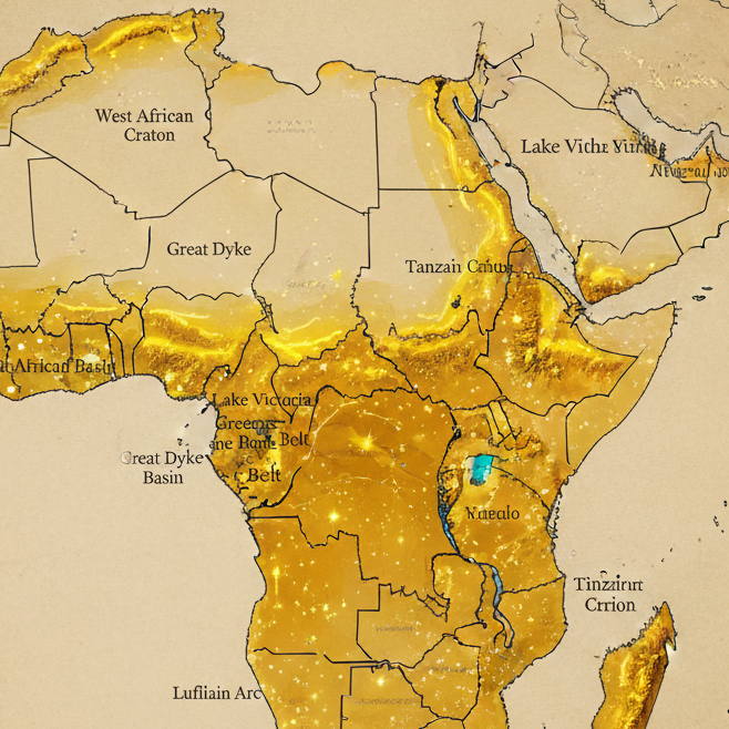 Map of Africa’s Gold Coast: Historical Region and Modern Significance Gemini Generated Image 5n9nbc5n9nbc5n9n