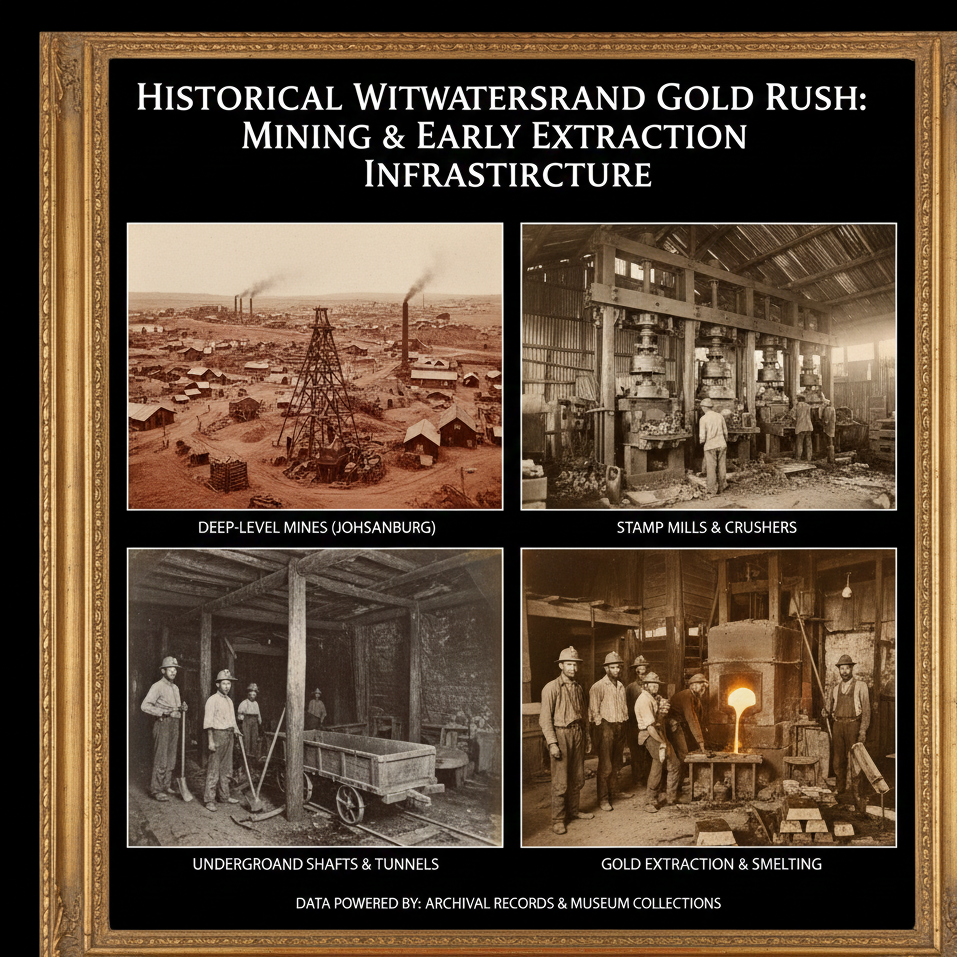Gold Mining in South Africa in the 19th Century: Foundations of Modern African Gold Trade Gemini Generated Image 83p7t983p7t983p7