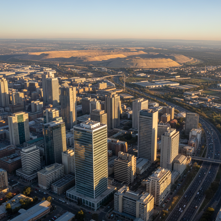 What Is the “City of Gold” in South Africa? Johannesburg’s Legacy and Modern Gold Trade Gemini Generated Image 8bnt4e8bnt4e8bnt