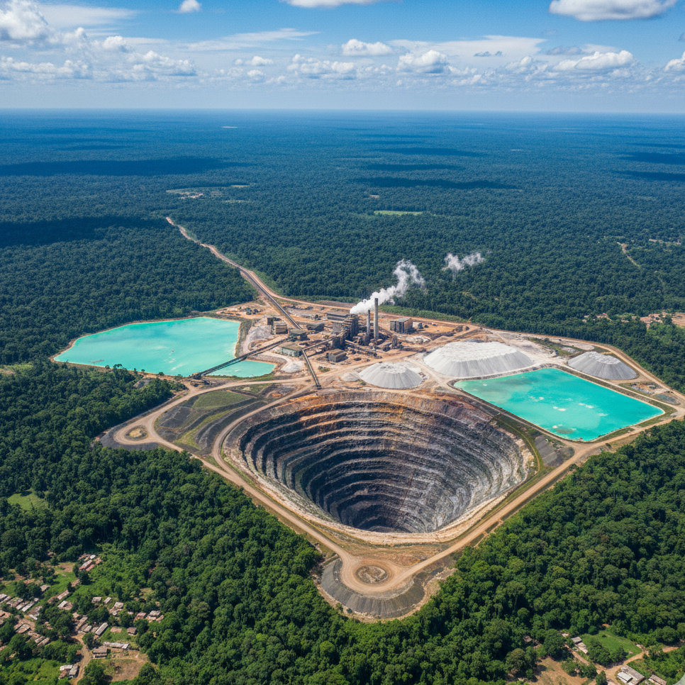 How Many Gold Mines Operate in Africa: Understanding the Continent’s Production Landscape Gemini Generated Image f5gf3qf5gf3qf5gf