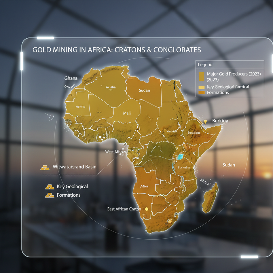 Which African Countries Produce Gold: A Guide to the Continent’s Key Supply Sources Gemini Generated Image juhyrsjuhyrsjuhy