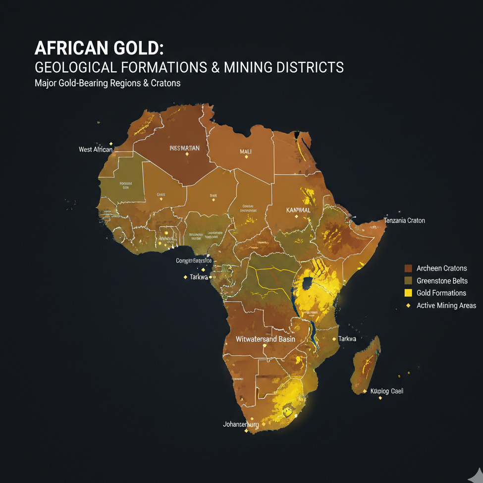 Where to Mine Gold in Africa: Understanding Legitimate Production Zones and Procurement Channels Gemini Generated Image kdjwlmkdjwlmkdjw