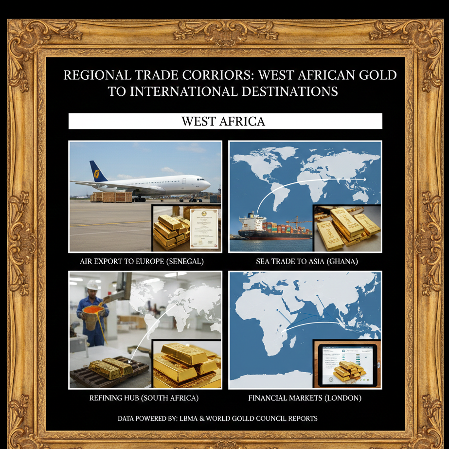Gold in West Africa: Sourcing Opportunities for International Buyers Gemini Generated Image kslr5xkslr5xkslr