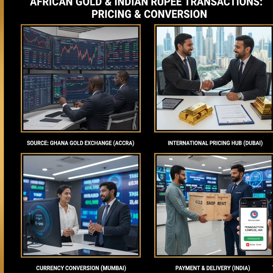 Gold Rate in Africa in Indian Rupees: A Practical Guide for Indian Buyers and Refineries Gemini Generated Image l61vk2l61vk2l61v