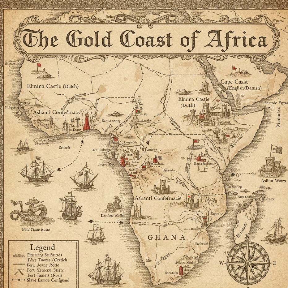 Where Is the Gold Coast in Africa? History, Geography, and Modern Significance Gemini Generated Image mea1shmea1shmea1