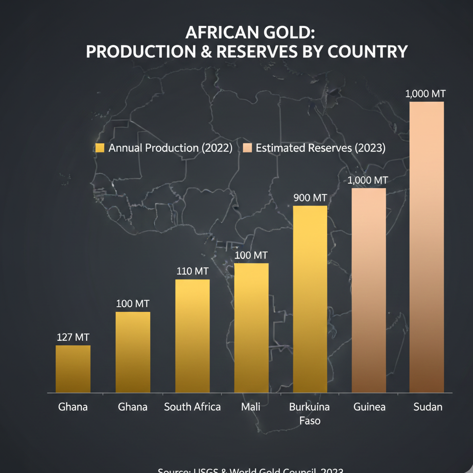 Which African Country Is Richest in Gold: Production, Reserves, and Supply Security Gemini Generated Image rtn3dtrtn3dtrtn3