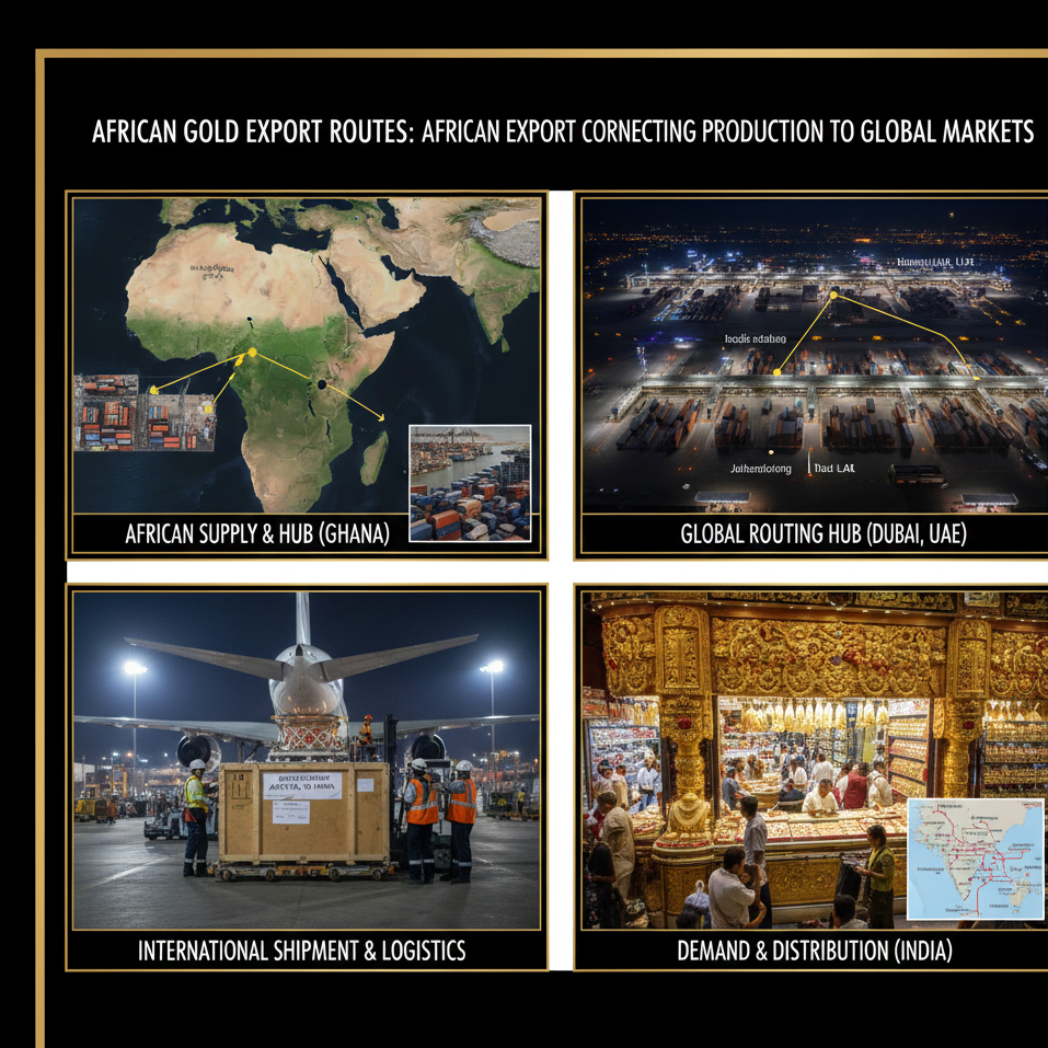Gold in Africa Map: Understanding the Continent’s Gold-Producing Regions and Trade Corridors Gemini Generated Image sqe9efsqe9efsqe9 (1)