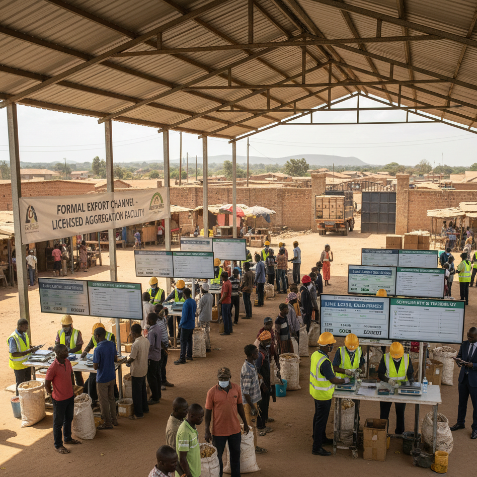 Gold Digging in Africa: Understanding Extraction Methods and Supply Chain Opportunities for International Buyers Gemini Generated Image wifrpiwifrpiwifr